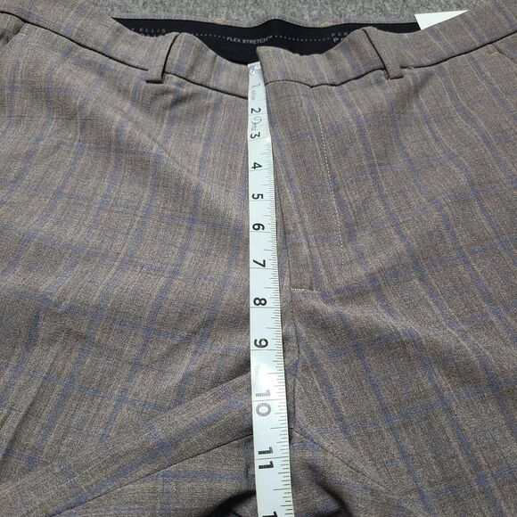 Perry Ellis Portfolio Pants Mens 34x32 Slim‎ Fit Stretch Dress Formal Trousers - Picture 3 of 12